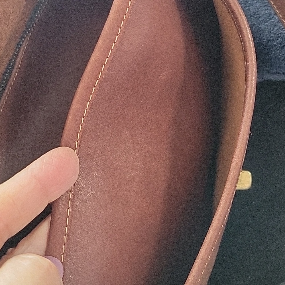 Coach City Bag Brown Vintage EUC - Picture 11 of 16